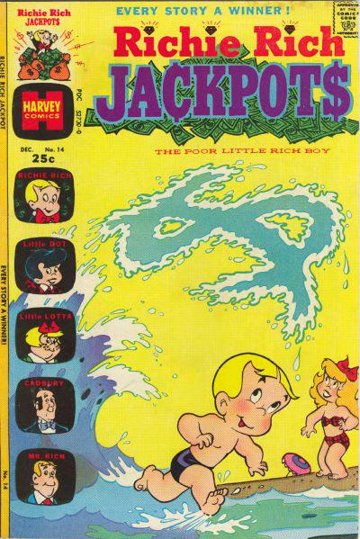 Richie Rich Jackpots #14 (1974) Comic Books Richie Rich Jackpots