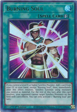 Burning Soul KICO-EN020 YuGiOh Kings Court