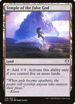 Temple of the False God Magic Commander 2020