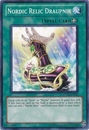 Nordic Relic Draupnir STOR-EN045 YuGiOh Storm of Ragnarok