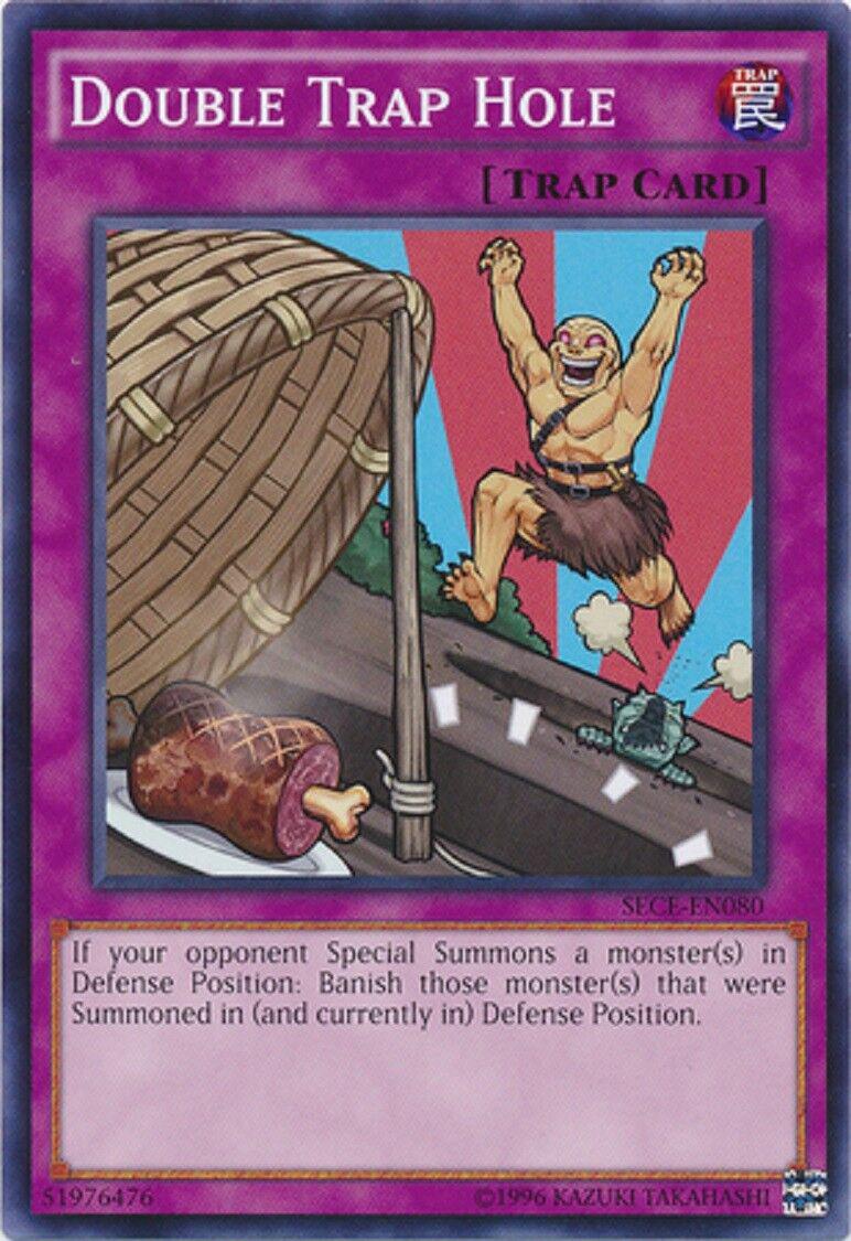 Double Trap Hole SECE-EN080 YuGiOh Secrets of Eternity