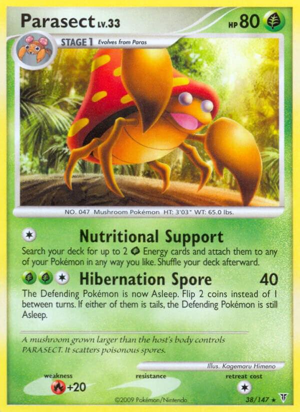 Parasect #38 Pokemon Supreme Victors