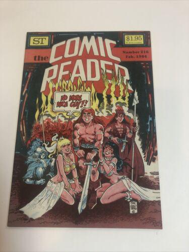 Comic Reader #216 (1984) Comic Books Comic Reader