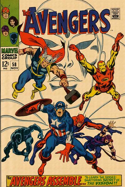 Avengers #58 (1968) Comic Books Avengers