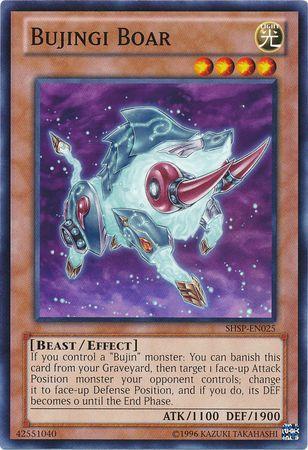 Bujingi Boar SHSP-EN025 YuGiOh Shadow Specters