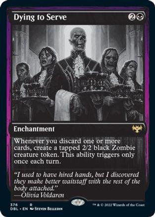 Dying to Serve Magic Innistrad: Double Feature