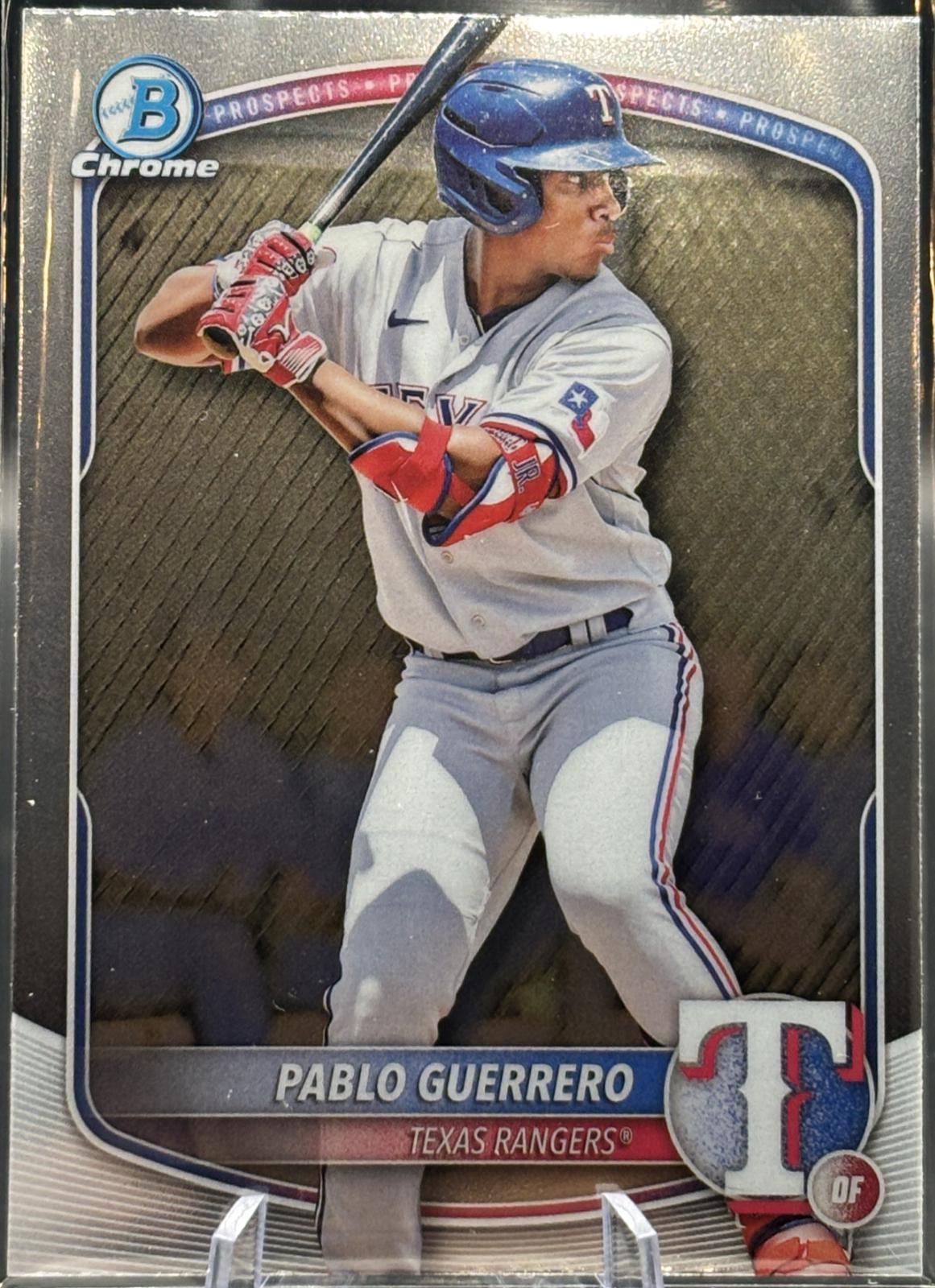 Pablo Guerrero #BCP-144 Baseball Cards 2025 Bowman Chrome Prospects