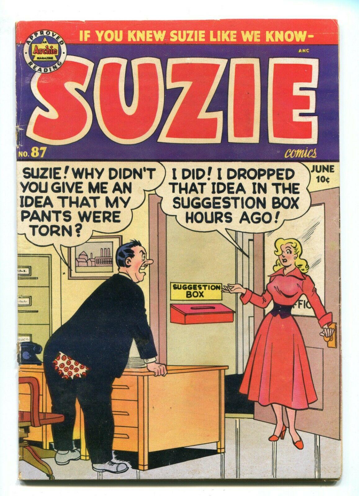 Suzie Comics #87 (1952) Comic Books Suzie Comics