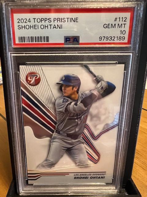Shohei Ohtani #112 Baseball Cards 2024 Topps Pristine