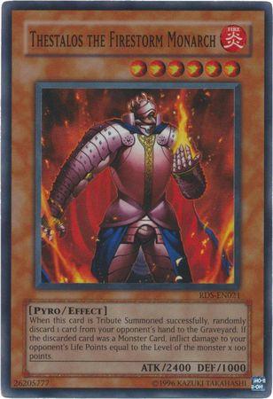 Thestalos the Firestorm Monarch RDS-EN021 YuGiOh Rise of Destiny