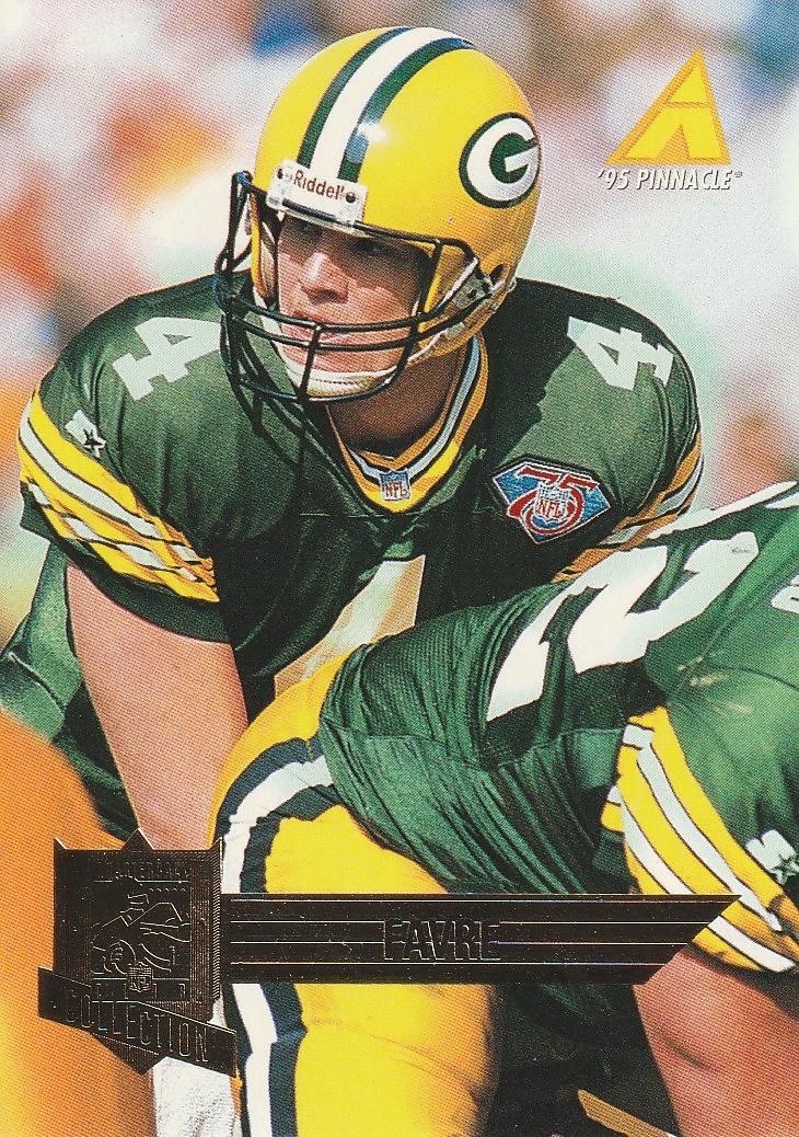 Brett Favre #96 1995 Pinnacle Club Collection Football