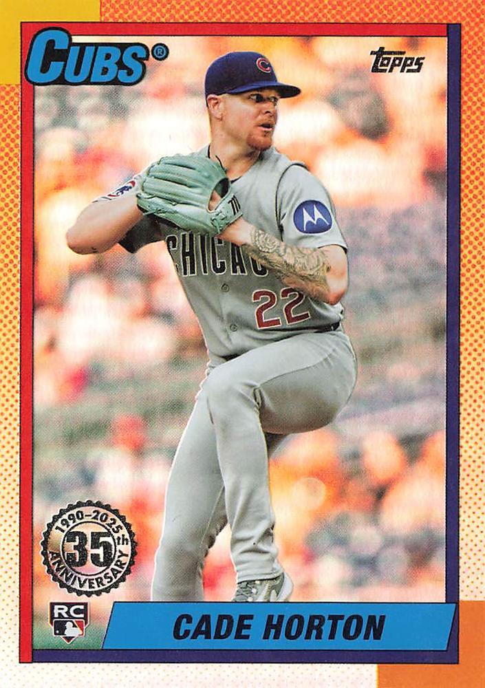Cade Horton #U90-16 Prices [Rookie] | 2025 Topps Update 1990