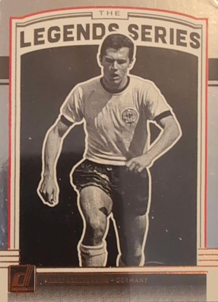 Franz Beckenbauer #LS-12 Soccer Cards 2018 Panini Donruss Legends Series