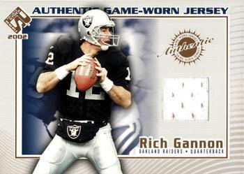 Rich Gannon #90 2002 Pacific Private Stock Reserve Game Worn Jersey Football