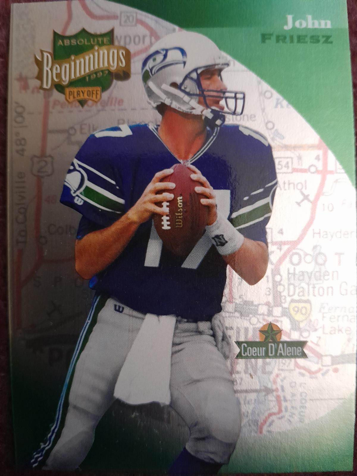 John Friesz #45 1997 Playoff Absolute Football
