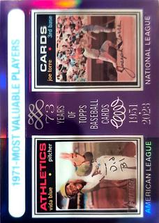 Vida Blue / Joe Torre