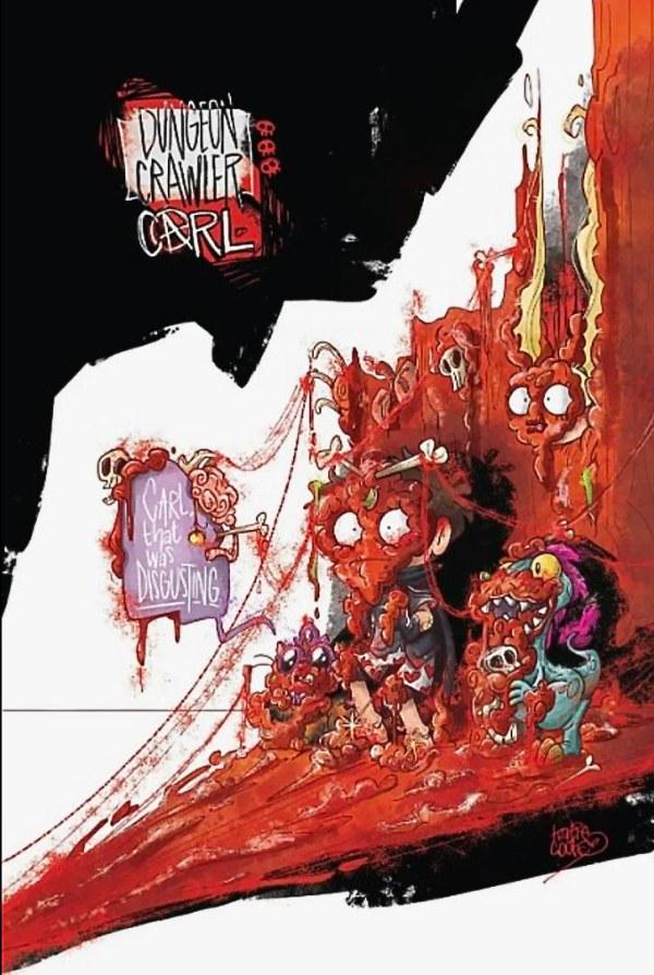 Dungeon Crawler Carl comic cover S-023 - Disgusting Carl (Foil virgin)