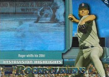 Roger Clemens #I-4 Baseball Cards 1997 Stadium Club Instavision