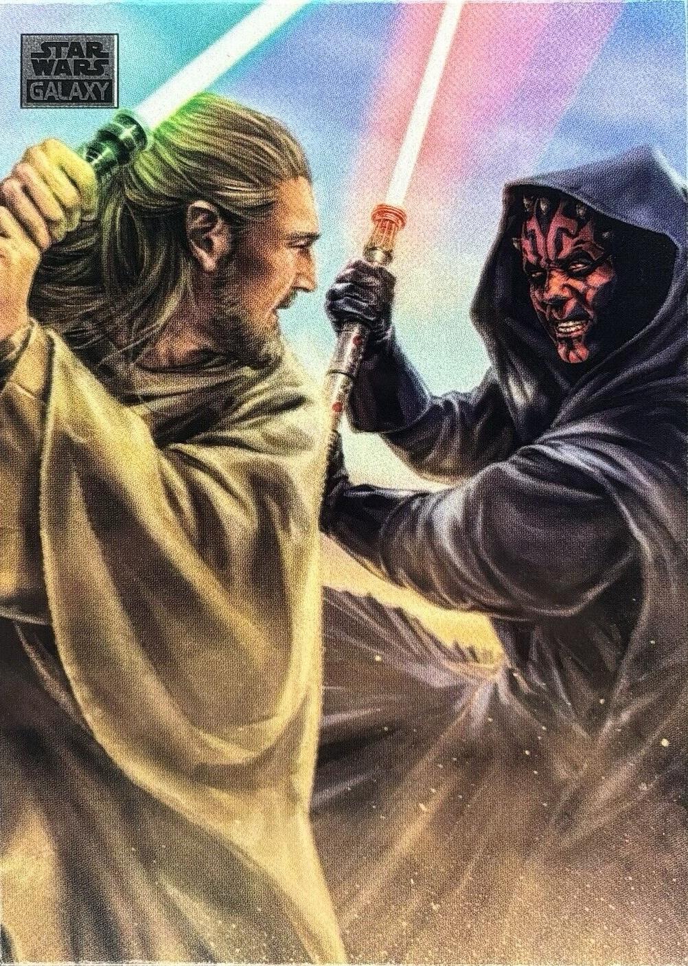 Warriors of the Force #1 Star Wars 2024 Topps Chrome Galaxy
