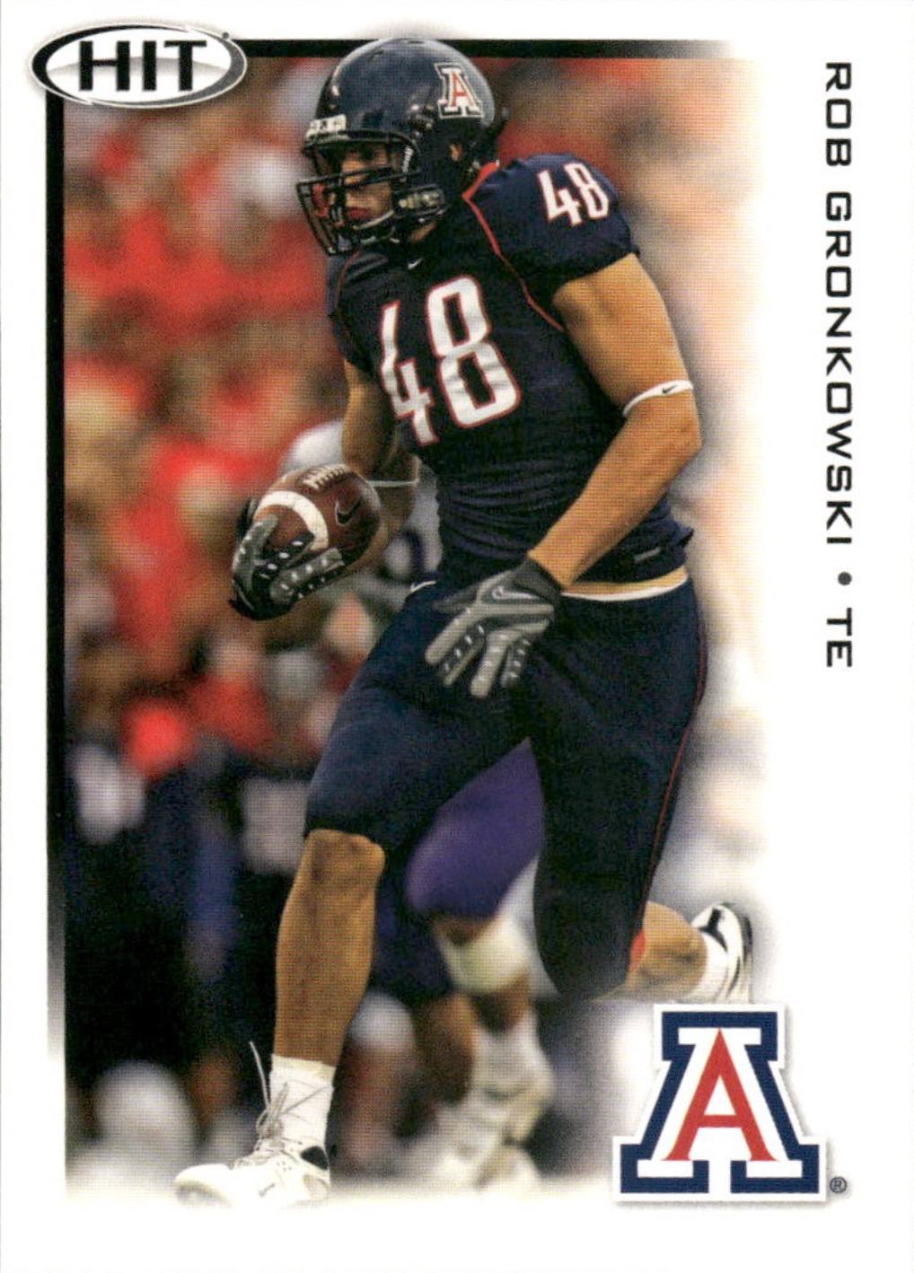 Rob Gronkowski #84 2010 Sage Hit Football