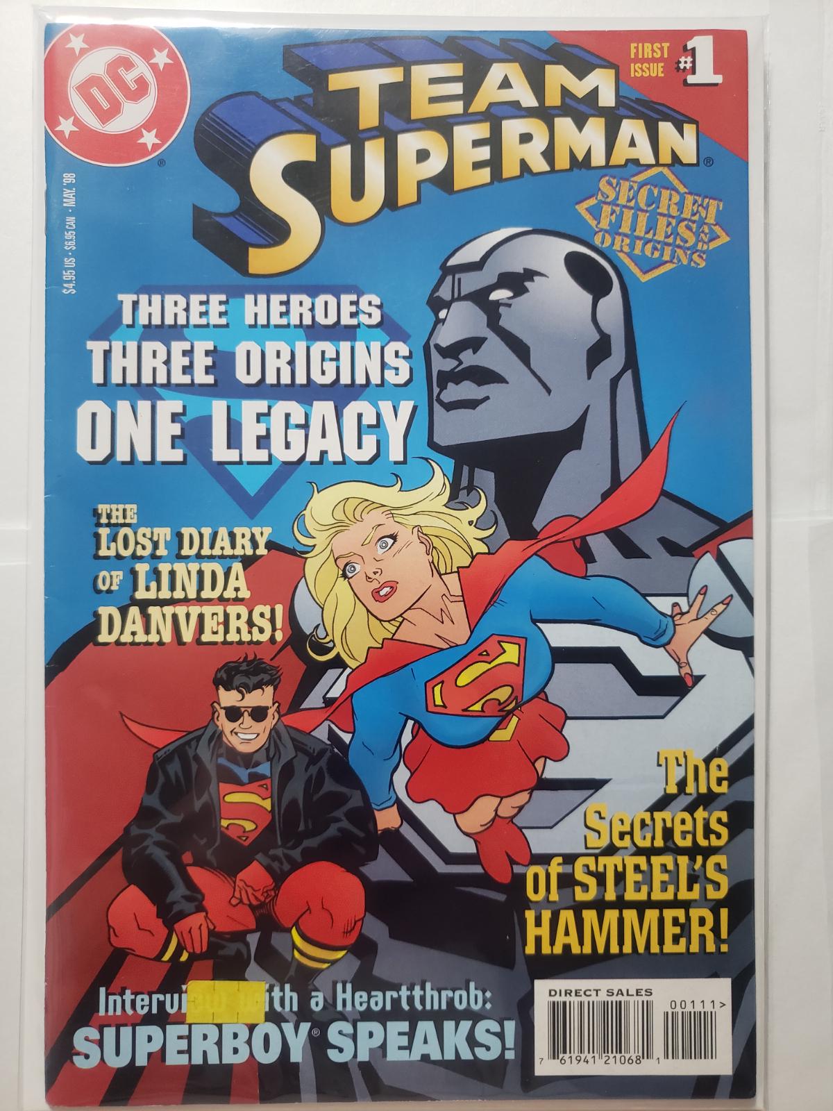 Team Superman: Secret Files And Origins #1 (1998) Comic Books Team Superman