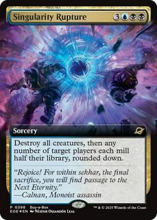 Singularity Rupture