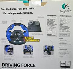Back Of Box  | Logitech Driving Force Playstation 2