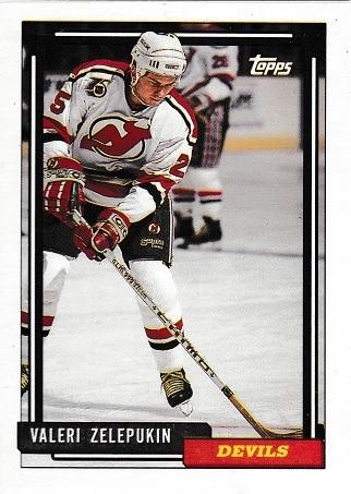 Valeri Zelepukin #462 Hockey Cards 1992 Topps