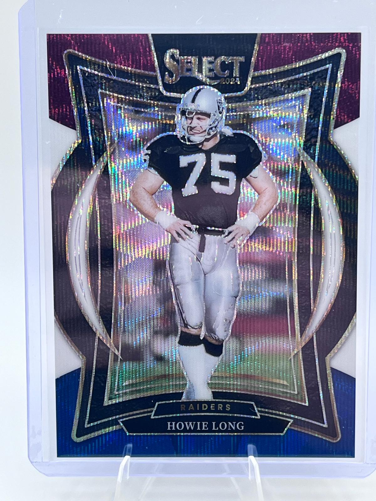 Howie Long [Tri-Color Prizm] #60 Prices | 2024 Panini Select | Football ...