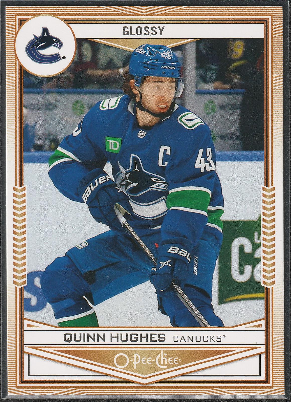 2024 Upper Deck O-Pee-Chee Glossy Quinn Hughes #OG-18 card