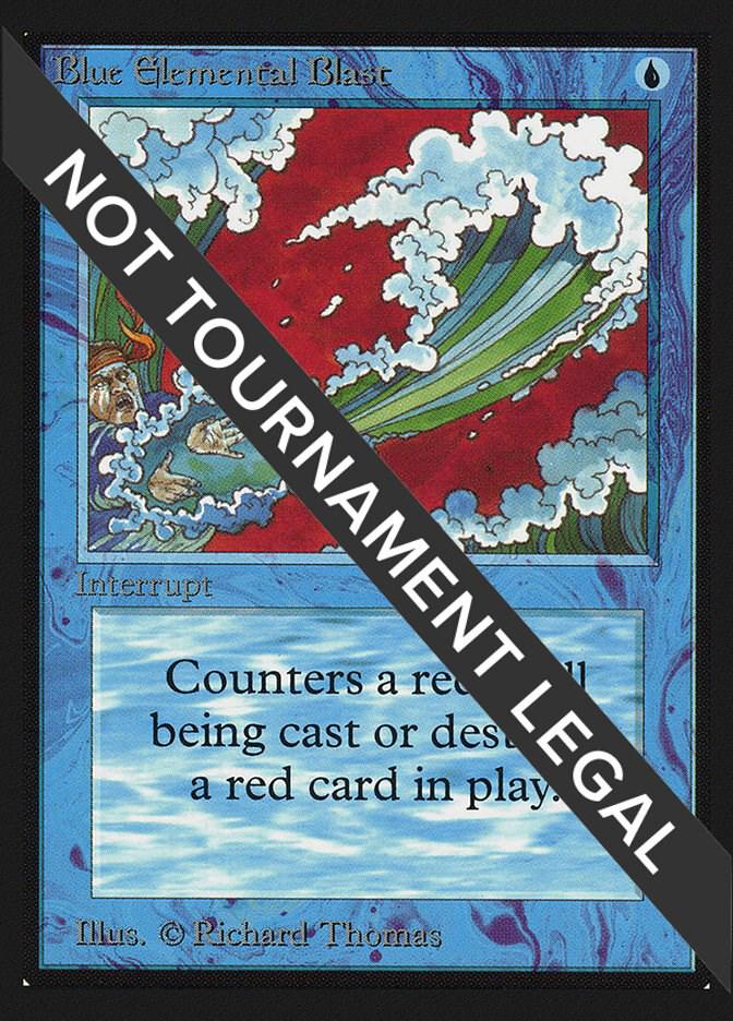 Blue Elemental Blast Magic International Edition