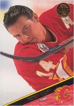 Theoren Fleury #154 1993-94 Leaf Hockey