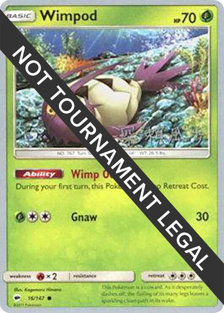 Wimpod #16 Pokemon World Championships 2017