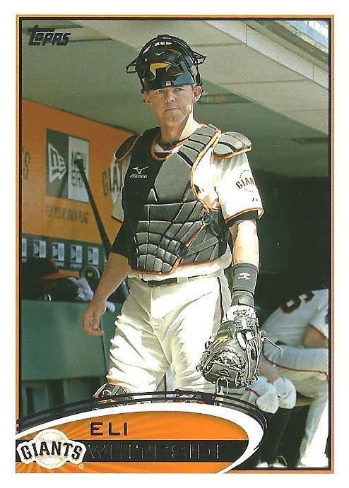 Eli Whiteside #127 2012 Topps Baseball