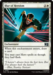 Blur of Heroism