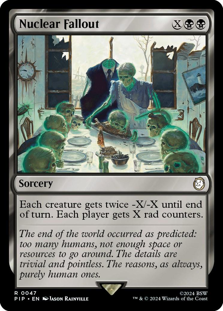 Nuclear Fallout [Foil] (Magic Fallout)