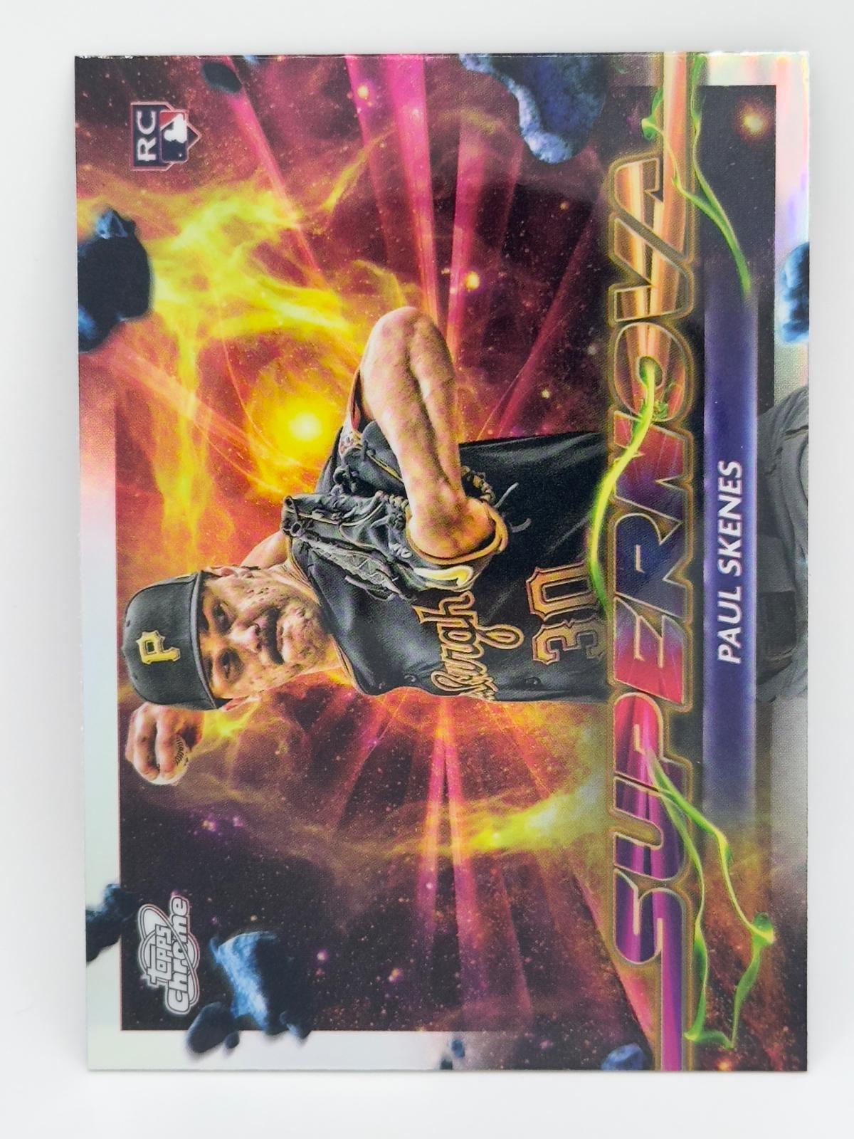Paul Skenes #SPN-9 Baseball Cards 2024 Topps Cosmic Chrome Supernova
