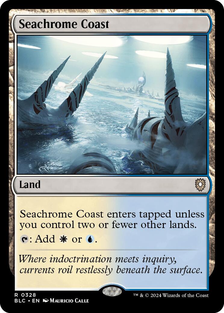 Seachrome Coast (Magic Bloomburrow Commander)