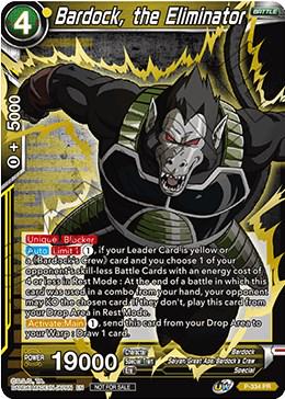 Bardock, the Eliminator P-334 - Dragon Ball Fusion World Promos
