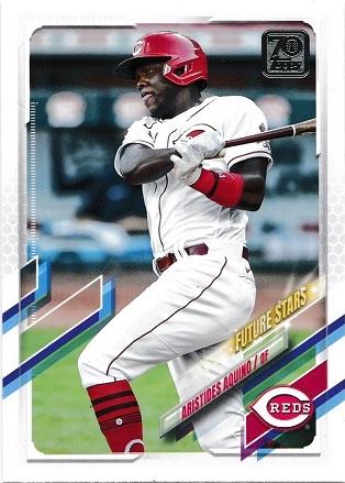 Aristides Aquino #245 Baseball Cards 2021 Topps