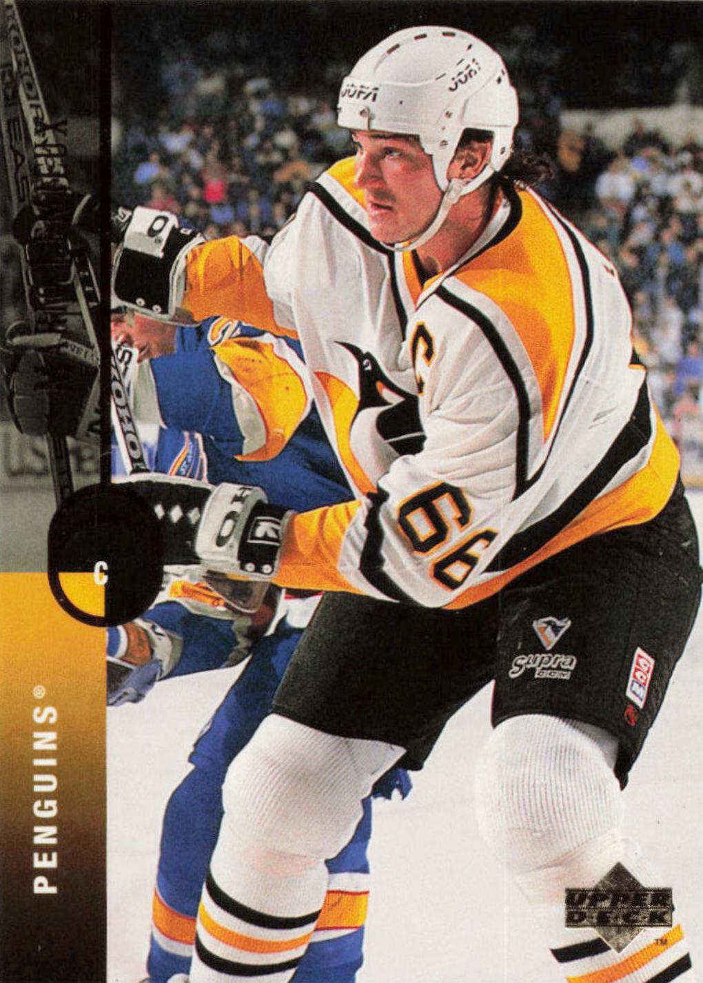 Mario Lemieux #22 Hockey Cards 1994 Upper Deck