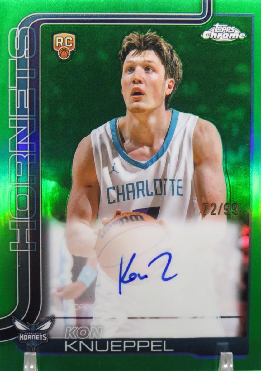 Kon Knueppel [Refractor Green] #TCAR-KK Prices | 2025 Topps Chrome