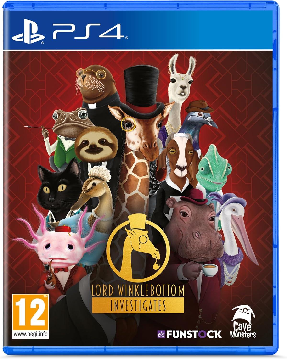Carátula de Lord Winklebottom Investigates para PS4 (edición PAL España)