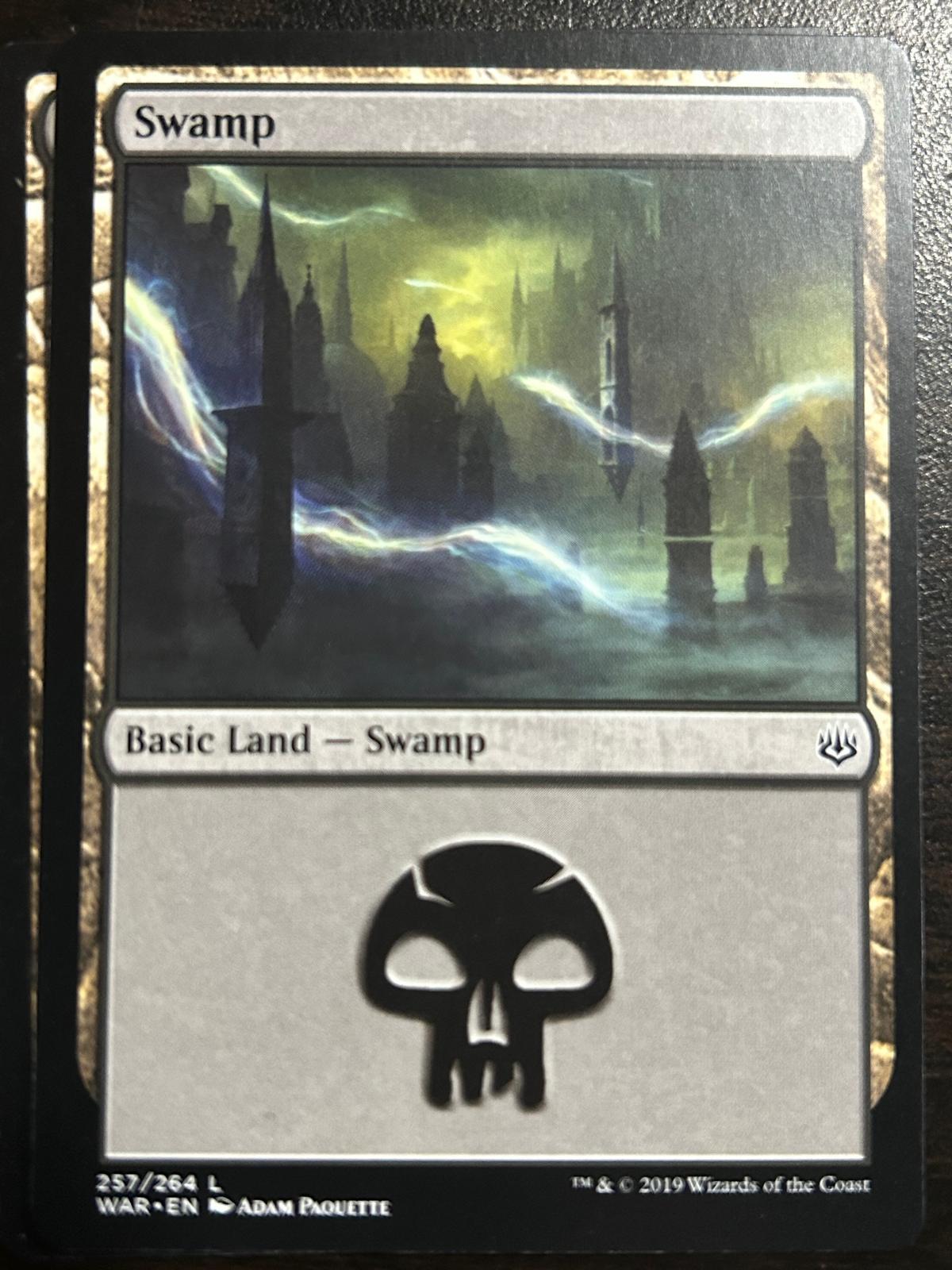 Swamp #257 Magic War of the Spark