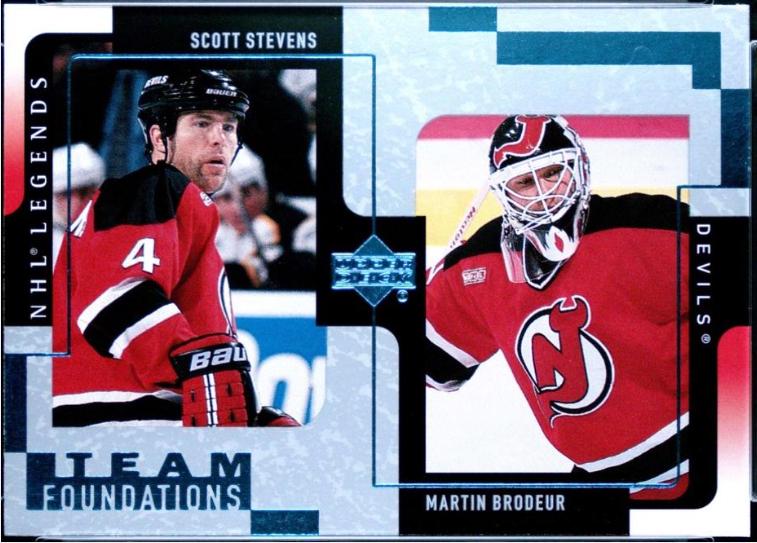 Scott Stevens / Martin Brodeur #79 2000 Upper Deck Legends Hockey