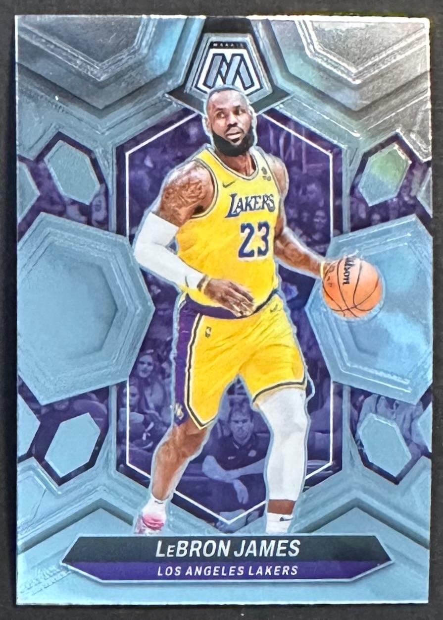 LeBron James #92 Basketball Cards 2023 Panini Mosaic