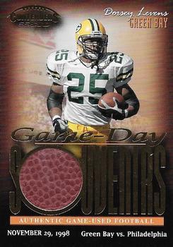 Dorsey Levens #GS8 1999 Playoff Contenders Ssd Game Day Souvenirs Football