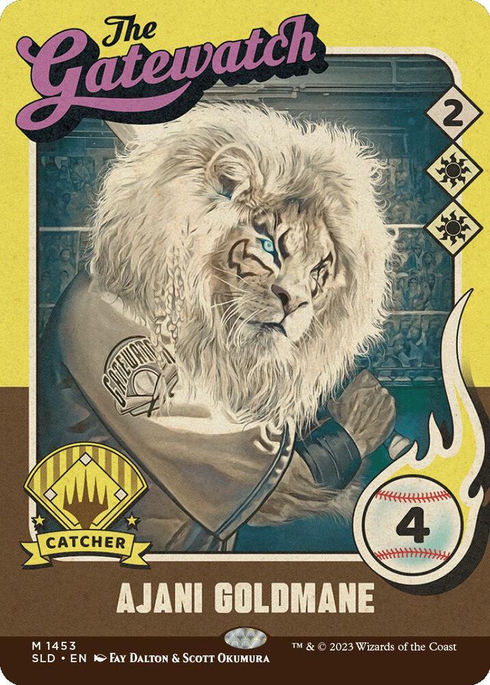 Ajani Goldmane #1453 Magic Secret Lair Drop