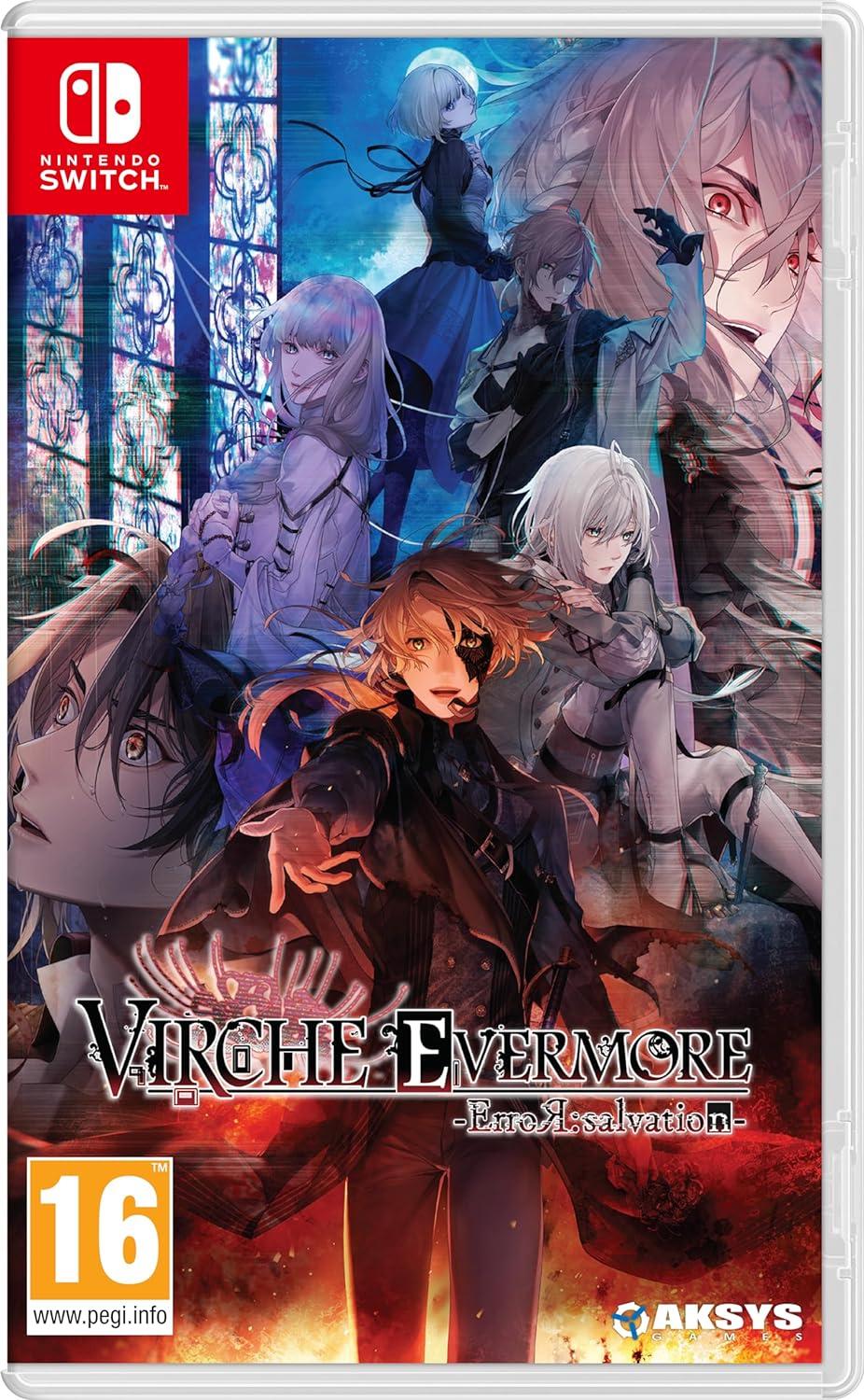 Carátula de Virche Evermore -Error: Salvation para Switch (edición PAL España)