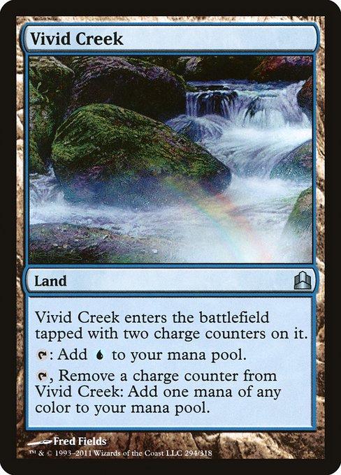 Vivid Creek Magic Commander